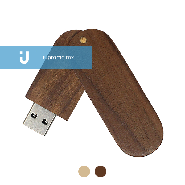 USB Giratoria Wood